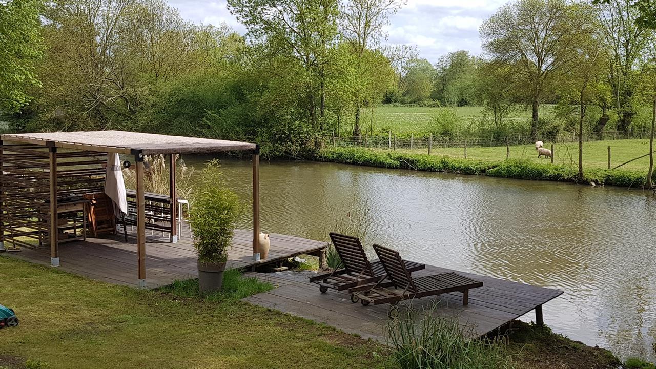 Beaumont-sur-Sarthe La Belmontaise B&B 외부 사진